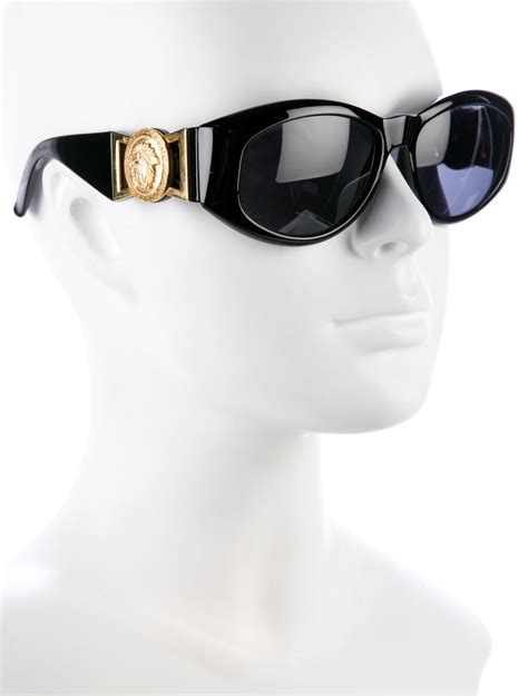 versace medusa visor sunglasses|notorious big versace sunglasses.